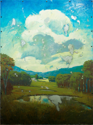 Cloud over Pond - 48x36