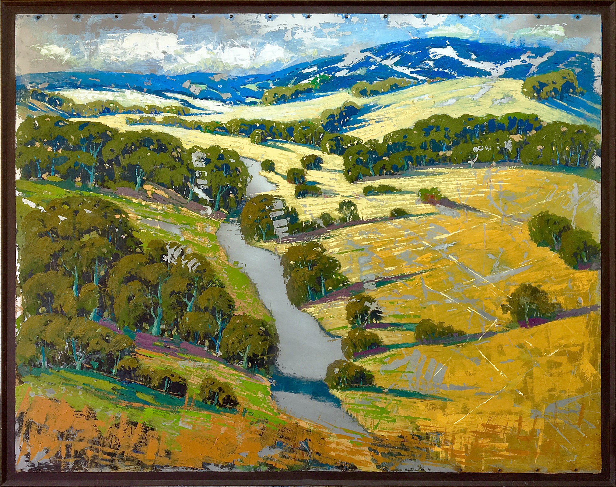 Above The Russian River 51x64